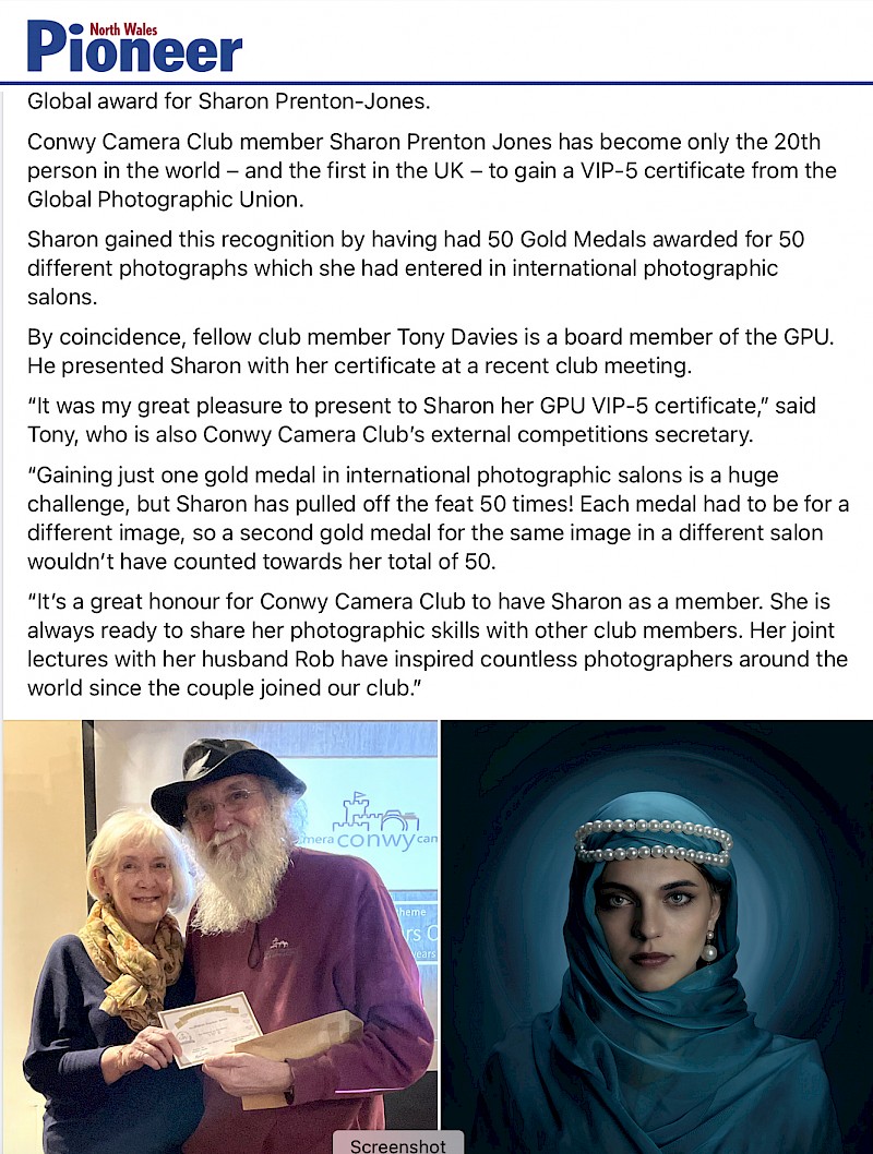 Media respond to Sharon’s Global Award